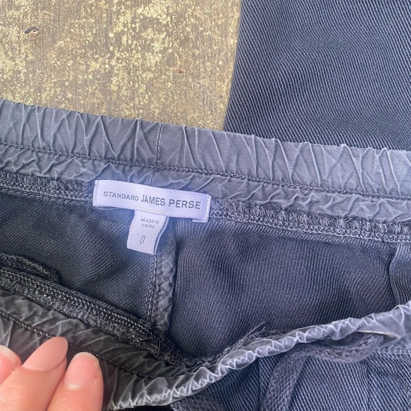 James Perse Soft Drape Pant - Unisex French Navy Size 0 - Picture 4 of 8